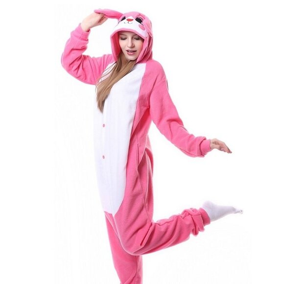 Adult Bunny Onesie - Picture 1 of 4